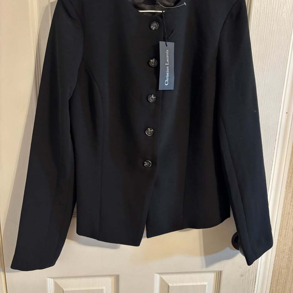 Christian Lacroix Jacket w/ Tags - Black Jackets, Clothing - CHS38841